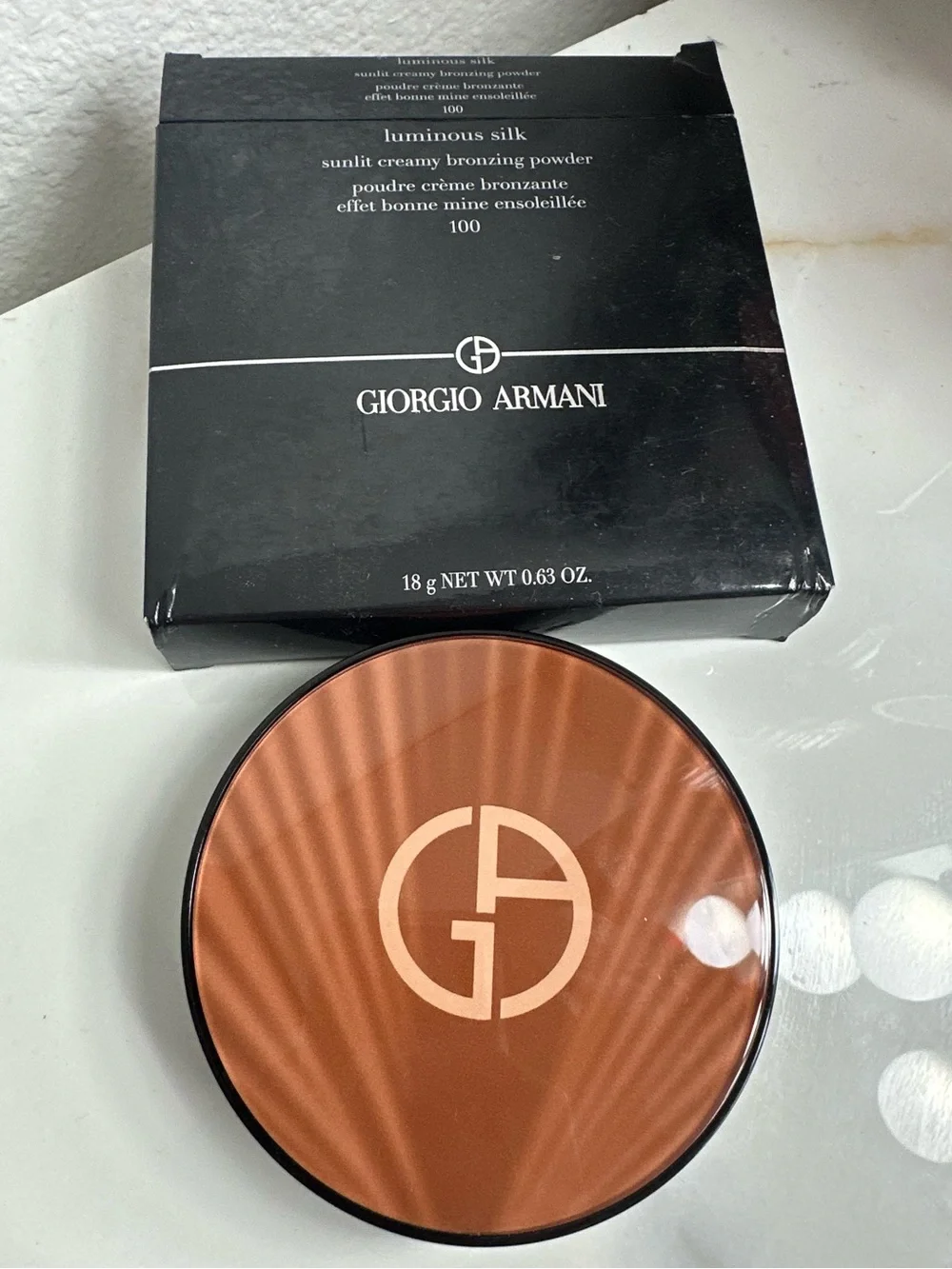 Giorgio Armani Luminous Silk Bronzer - 100